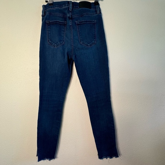 Pistola High Waisted Raw Hem Skinny Jeans - Picture 7 of 16